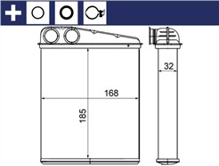 MAHLE ORIGINAL AH 8 000S