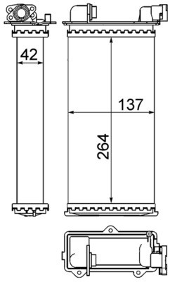 MAHLE ORIGINAL AH 94 000S Číslo výrobce: 351000531. EAN: 4057635045841.