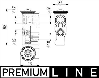 MAHLE ORIGINAL AVE 2 000P Číslo výrobce: 351003621. EAN: 4057635050364.