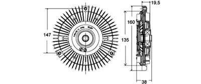MAHLE ORIGINAL CFC 130 000P Číslo výrobce: 376758431. EAN: 4057635053921.