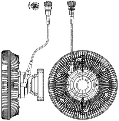MAHLE ORIGINAL CFC 227 000P Číslo výrobce: 376907321. EAN: 4057635054775.
