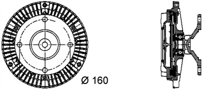 MAHLE ORIGINAL CFC 50 000P Číslo výrobce: 376732051. EAN: 4057635053129.