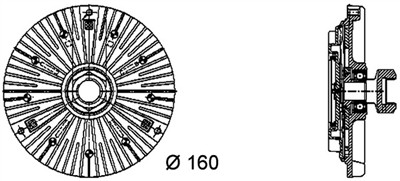 MAHLE ORIGINAL CFC 70 000P Číslo výrobce: 376732441. EAN: 4057635053327.