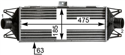 MAHLE ORIGINAL CI 438 000S Číslo výrobce: 376900444. EAN: 4057635065993.