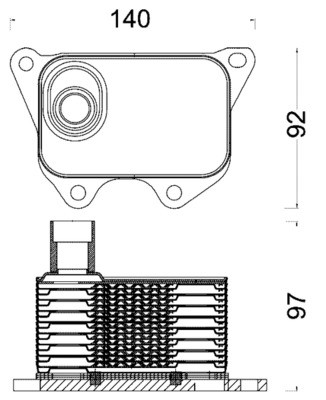 MAHLE ORIGINAL CLC 185 000S Číslo výrobce: 376797011. EAN: 4057635069137.