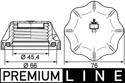 MAHLE ORIGINAL CRB 20 000P Číslo výrobce: 376742311. EAN: 4057635104449.