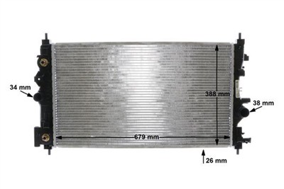 MAHLE ORIGINAL CR 1011 000S Číslo výrobce: 376749861. EAN: 4057635092104.