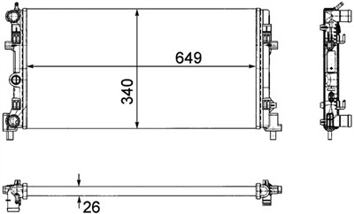MAHLE ORIGINAL CR 1096 000P Číslo výrobce: 376754281. EAN: 4057635092920.