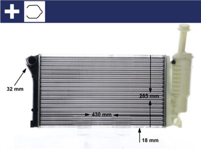 MAHLE ORIGINAL CR 10 000S Číslo výrobce: 376700284. EAN: 4057635079648.