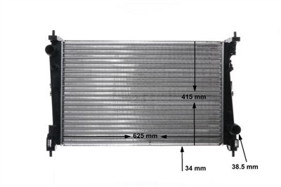 MAHLE ORIGINAL CR 1112 000P Číslo výrobce: 376754461. EAN: 4057635093163.
