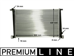 MAHLE ORIGINAL CR 1123 000P