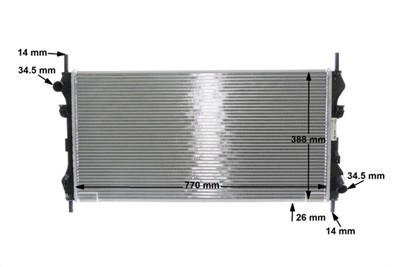 MAHLE ORIGINAL CR 1143 000S Číslo výrobce: 376755321. EAN: 4057635093545.