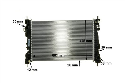 MAHLE ORIGINAL CR 1180 000P Číslo výrobce: 376756261. EAN: 4057635093989.