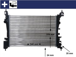 MAHLE ORIGINAL CR 1182 000S