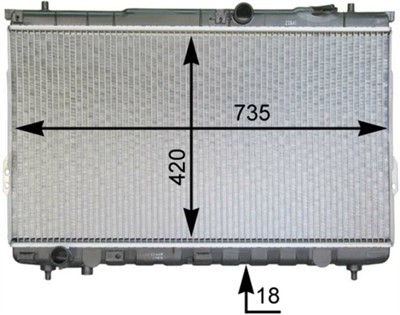 MAHLE ORIGINAL CR 1299 000P Číslo výrobce: 8MK 376 762-351. EAN: 4057635095006.