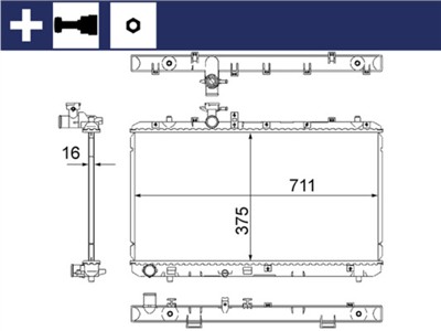 MAHLE ORIGINAL CR 1314 000S Číslo výrobce: 376762741. EAN: 4057635095198.