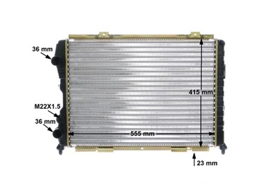 MAHLE ORIGINAL CR 1408 000S Číslo výrobce: 376766001. EAN: 4057635096331.