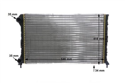 MAHLE ORIGINAL CR 1447 000S Číslo výrobce: 376767691. EAN: 4057635096768.