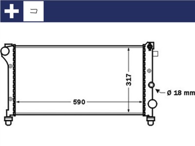 MAHLE ORIGINAL CR 1452 000S Číslo výrobce: 376767751. EAN: 4057635096812.