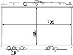 MAHLE ORIGINAL CR 1488 000S