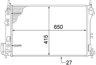 MAHLE ORIGINAL CR 1497 000S Číslo výrobce: 376771211. EAN: 4057635097239.