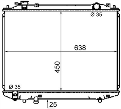 MAHLE ORIGINAL CR 1746 000S Číslo výrobce: 376787101. EAN: 4057635099509.
