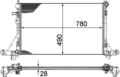 MAHLE ORIGINAL CR 1770 000P Číslo výrobce: 376787421. EAN: 4057635099752.