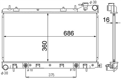 MAHLE ORIGINAL CR 1874 000S Číslo výrobce: 376790271. EAN: 4057635100960.