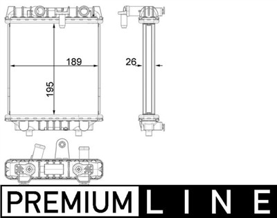 MAHLE ORIGINAL CR 1966 000P Číslo výrobce: 8MK 376 795-121. EAN: 4057635101912.