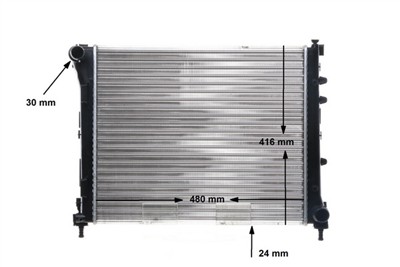 MAHLE ORIGINAL CR 2000 000S Číslo výrobce: 8MK 376 900-174. EAN: 4057635102339.