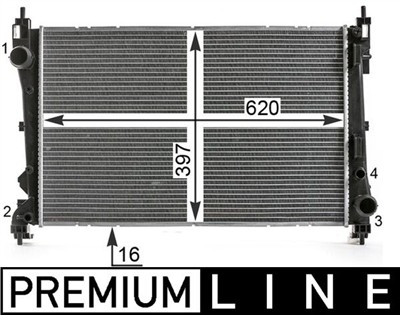 MAHLE ORIGINAL CR 2003 000P Číslo výrobce: 8MK 376 900-201. EAN: 4057635102377.