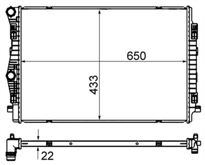 MAHLE ORIGINAL CR 2055 000S Číslo výrobce: 376901384. EAN: 4057635103015.