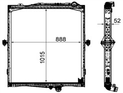 MAHLE ORIGINAL CR 2095 000P
