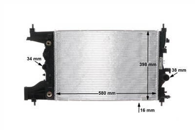 MAHLE ORIGINAL CR 2114 000S Číslo výrobce: 8MK 376 910-224. EAN: 4057635103572.