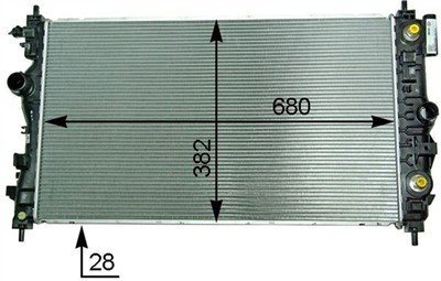 MAHLE ORIGINAL CR 2117 000P Číslo výrobce: 16486891. EAN: 4057635103602.