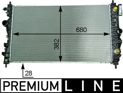 MAHLE ORIGINAL CR 2117 000P Číslo výrobce: 16486891. EAN: 4057635103602.