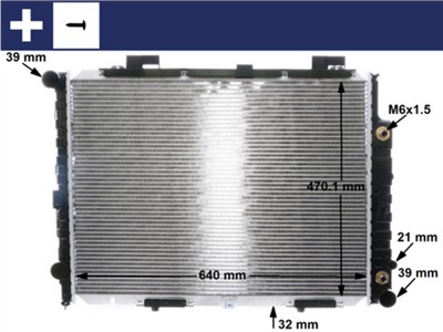 MAHLE ORIGINAL CR 2204 001S Číslo výrobce: 376710234. EAN: 4057635081986.
