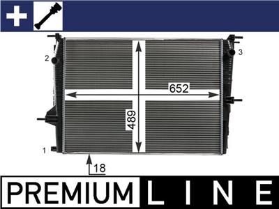 MAHLE ORIGINAL CR 23 000P Číslo výrobce: 376700411. EAN: 4057635079853.