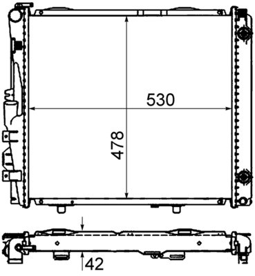 MAHLE ORIGINAL CR 290 000S Číslo výrobce: 376712424. EAN: 4057635082976.
