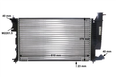 MAHLE ORIGINAL CR 306 000S Číslo výrobce: 376712614. EAN: 4057635083232.