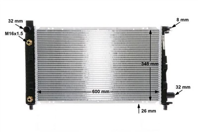 MAHLE ORIGINAL CR 324 000S Číslo výrobce: 376713054. EAN: 4057635083546.