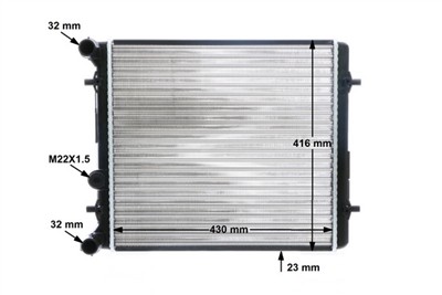 MAHLE ORIGINAL CR 367 000S Číslo výrobce: 376713774. EAN: 4057635084222.
