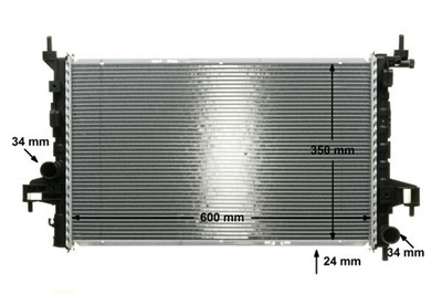 MAHLE ORIGINAL CR 422 000P Číslo výrobce: 8MK 376 715-321. EAN: 4057635085007.