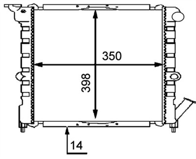 MAHLE ORIGINAL CR 445 000P Číslo výrobce: 8MK 376 716-061. EAN: 4057635085281.
