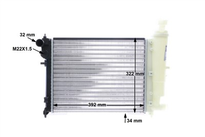 MAHLE ORIGINAL CR 469 000S Číslo výrobce: 8MK 376 716-481. EAN: 4057635085595.