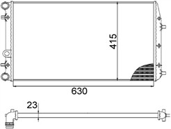 MAHLE ORIGINAL CR 505 000S