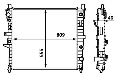 MAHLE ORIGINAL CR 553 000S Číslo výrobce: 376718591. EAN: 4057635086707.