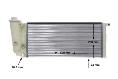 MAHLE ORIGINAL CR 617 000S Číslo výrobce: 376720051. EAN: 4057635087582.