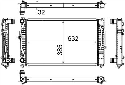 MAHLE ORIGINAL CR 647 000S Číslo výrobce: 376720591. EAN: 4057635087940.