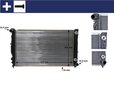 MAHLE ORIGINAL CR 648 000S Číslo výrobce: 376720601. EAN: 4057635087957.